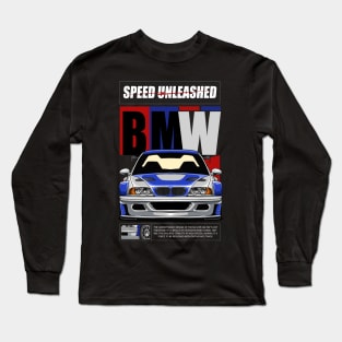 GTR E46 Speed Unleashed Long Sleeve T-Shirt